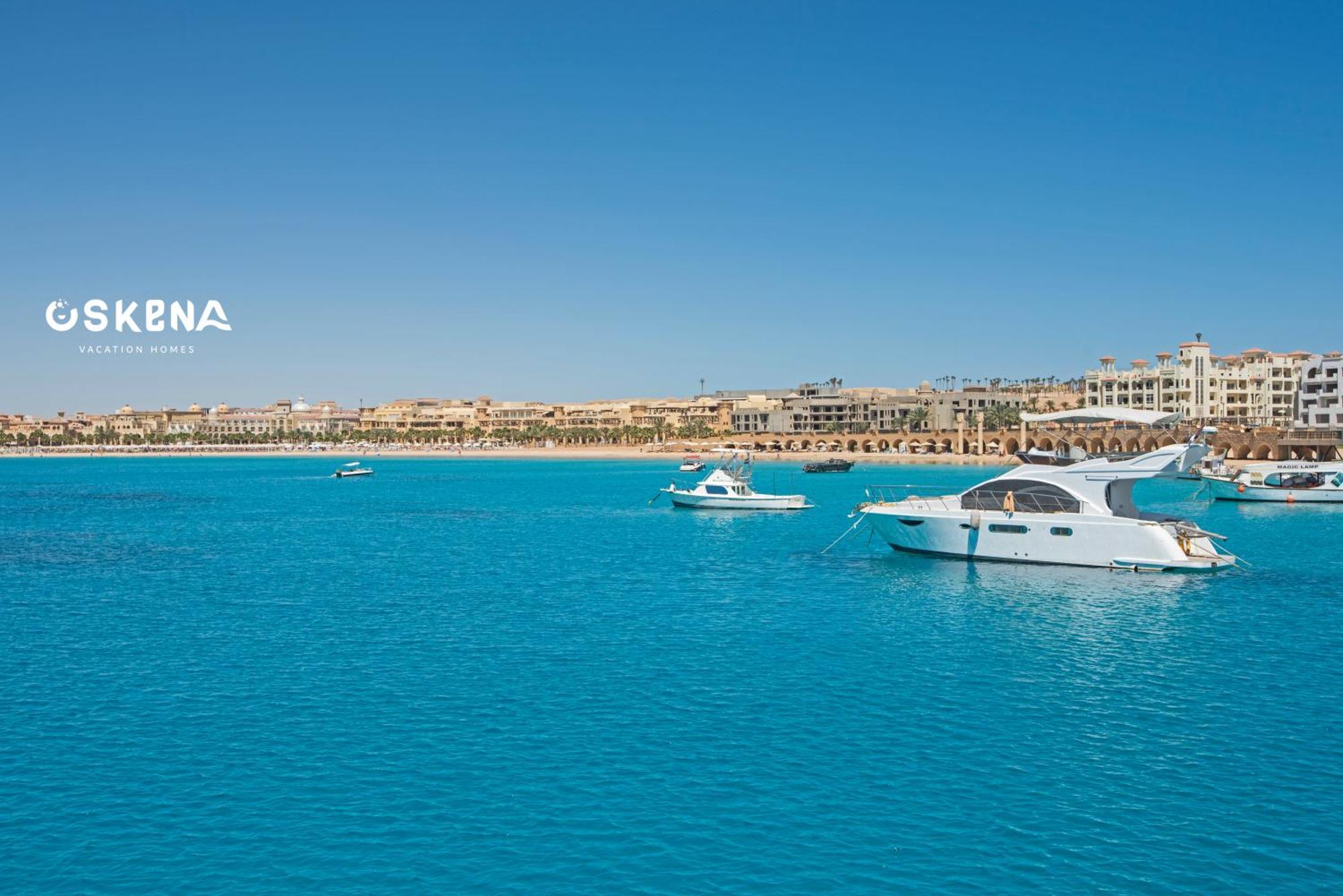 Appartamento Oskena Azzurra Sahl Hasheesh Hurghada Esterno foto