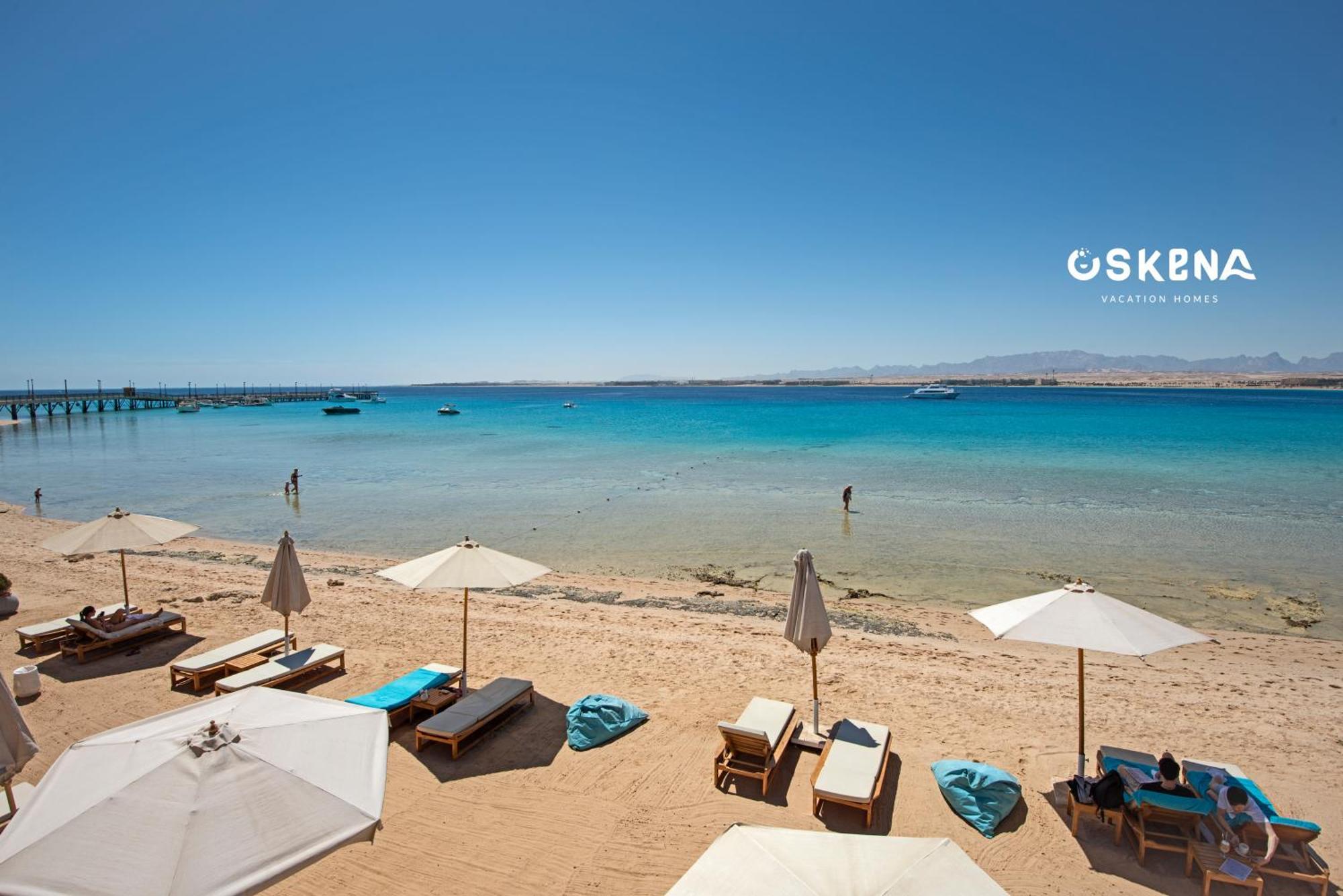 Appartamento Oskena Azzurra Sahl Hasheesh Hurghada Esterno foto