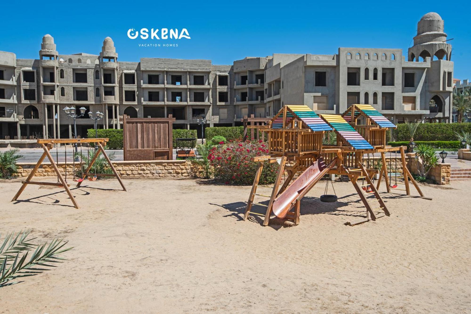 Appartamento Oskena Azzurra Sahl Hasheesh Hurghada Esterno foto