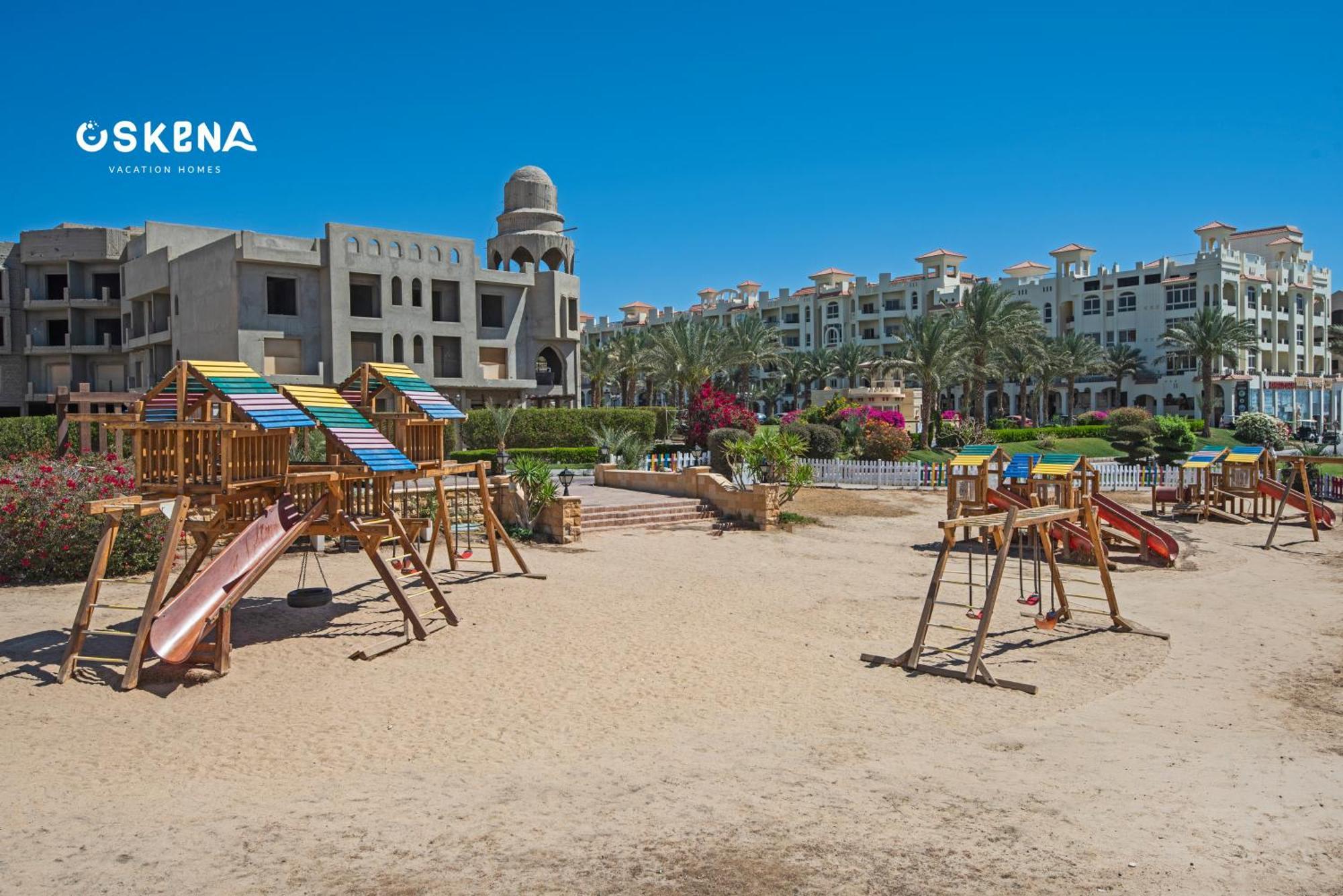 Appartamento Oskena Azzurra Sahl Hasheesh Hurghada Esterno foto